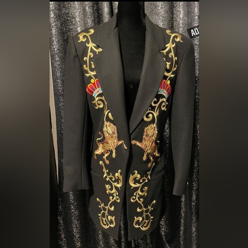 Adam Douglass Adrianna Papell blazer